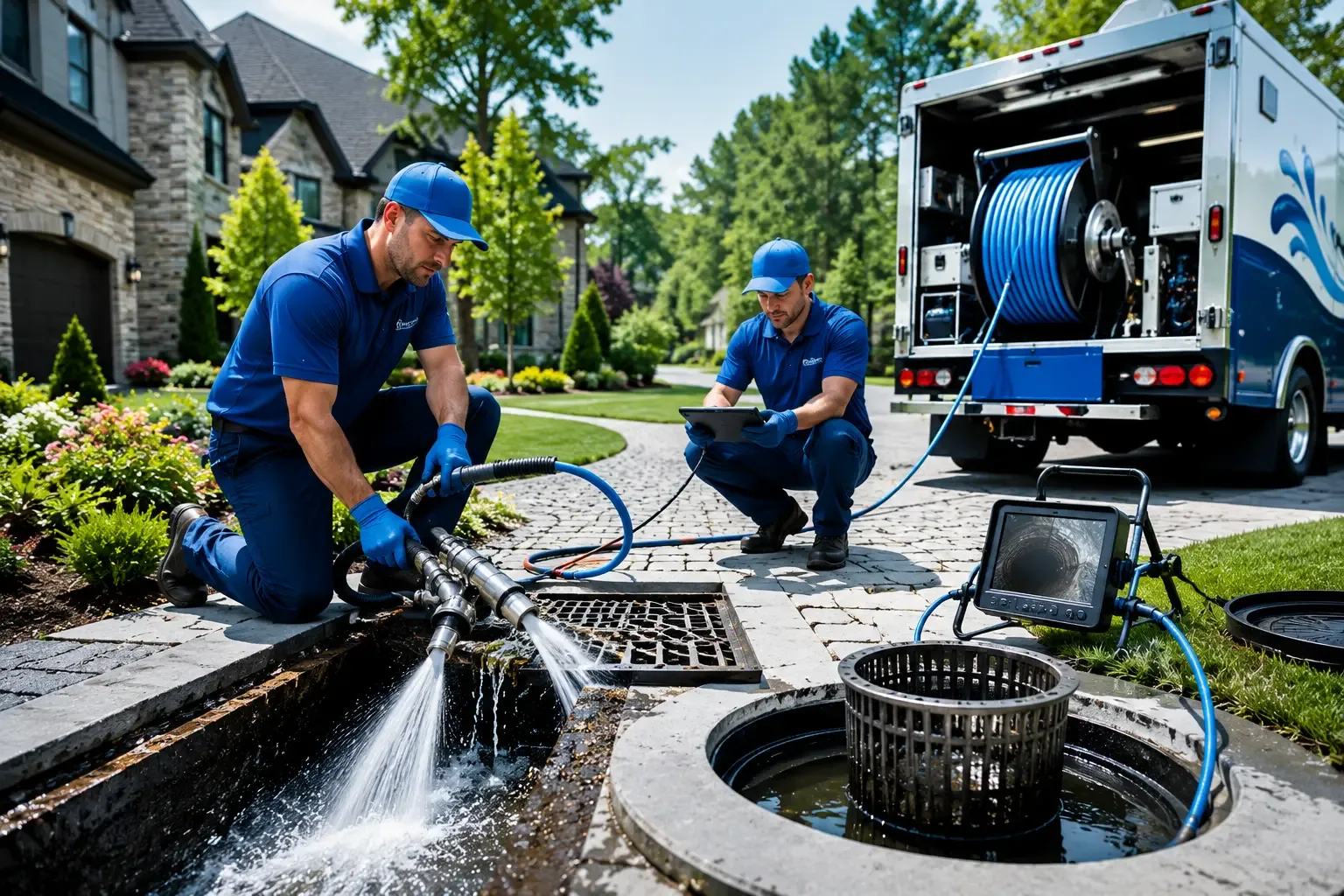 Local outdoor drain cleaning professionals in Waterloo, SC